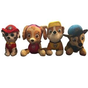 Nickelodeon Paw Patrol Set of 4 Plush